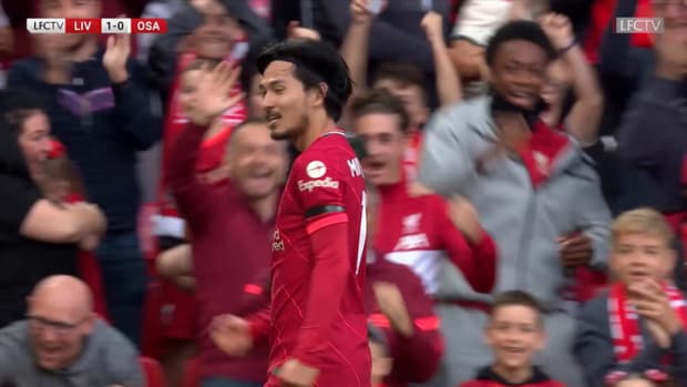Takumi Minamino's pre-season goals for Liverpool